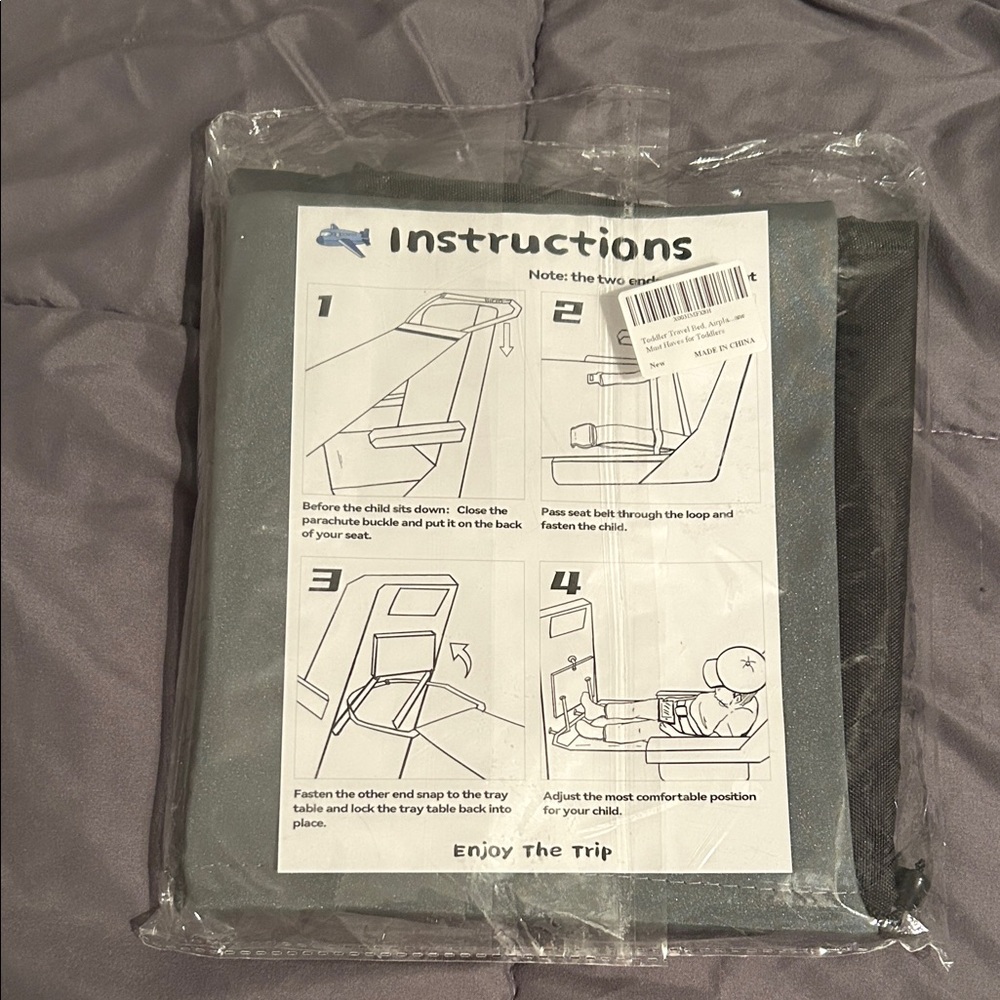 Kids Travel Bed for Airplane